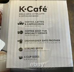 Keurig K-cafe Édition Spéciale Unique Servez Café, Latte & Cappuccino Maker