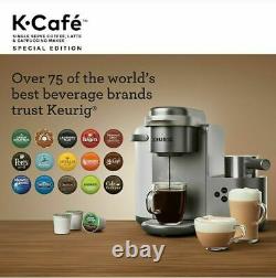 Keurig K-cafe Special Edition Single Serve Café Latte Cappuccino Nouveau