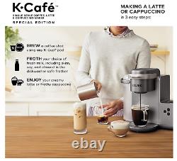 Keurig K-café Special Edition Single Serve Coffee, Latte & Cappuccino Maker Nouveau