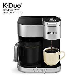 Keurig K-duo Édition Spéciale Machine À Café Servir Seul Et 12-cup Drip Café
