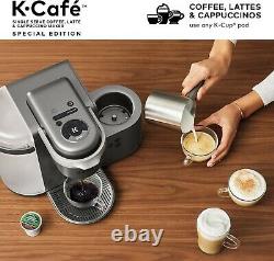 Keurig Kcafé Édition Spéciale Coffee Latte & Cappuccino Maker Nickel