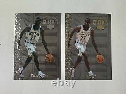 Kevin Garnett 1995-1996 Ud Special Edition Gold & Silver Rookie Rc #se136 Rare Ssp