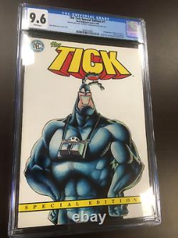 L'édition Spéciale #1 Cgc 9,6 1ère Apparition De Tick Dans Les Comics 1988