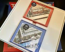 La Boîte Beatles Set Rouge Bleu Avec Certificat & Livres 1993 Limitedcollecteurs Edt