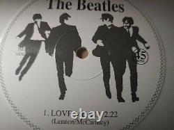 Les Beatles 12 singles vinyles colorés en forme de 6 - Importations 2013 Beat1 à 6 Love Me Do