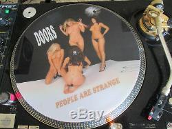 Les Portes People Are Strange Mega Rare 12 Sexy Picture Disc Promo Single Lp