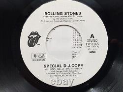 Les Rolling Stones PROMOTION SPÉCIALE EMOTIONAL RESCUE D.J. JAPON 45 7 PRP-1065