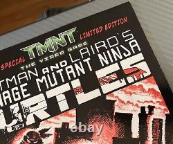 Les Tortues Ninja Mutantes Adolescents TMNT Le Jeu Vidéo Édition Spéciale Vol #1 Rare