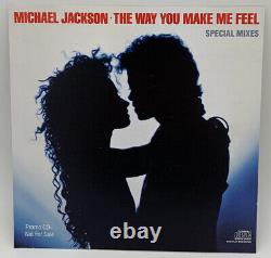 Les remix spéciaux de 'The Way You Make Me Feel' par Michael Jackson Promo CD 1987 Epic