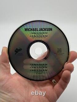 Les remix spéciaux de 'The Way You Make Me Feel' par Michael Jackson Promo CD 1987 Epic