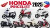 Liste Des Prix Des Motos Honda 2025 Aux Philippines