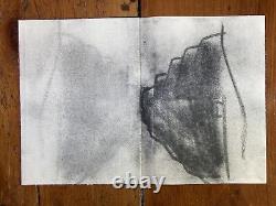Livres de croquis d'art en édition limitée signés et numérotés de Richard Serra 2011