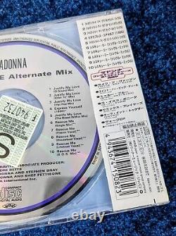 MADONNA SEALED RESCUE ME JAPAN CD avec PROMO OBI 1997 REISSUE Justify My Love