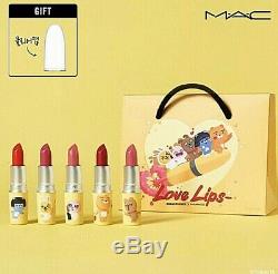 Mac X Kakao Friends Special Edition 5shade Ryan Apeach Muzi Neo Frodon Corée Seulement
