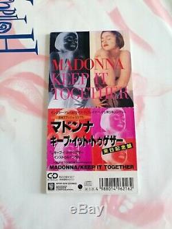 Madonna Gardez Ensemble Le Japon CD Single 1989 Like A Prayer Longbox No Promo X