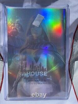 Maison M Max Fed Édition Foil Star Wars Darth Vader Fille Limitée 20-rare