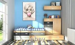 Marilyn Monroe Gum Famous Édition Spéciale Classique Poster Toile Imprimé Décor Mural