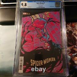 Marvel Spider-woman #9 4/21 Rose Besch Variante Cgc 9.8