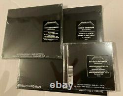 Metallica Enter Sandman Ltd Edition Glow Dark 7+cd+ Mini CD Bundle New Sealed