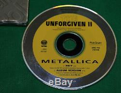 Metallica The Unforgiven II Brésil Seulement 2 Pistes CD Promo 1998