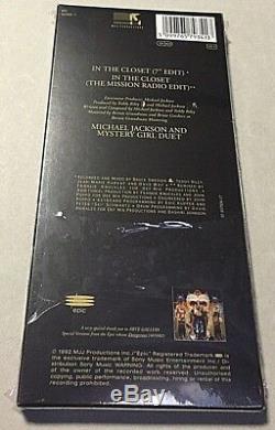 Michael Jackson Dans Le Placard CD Mini Longbox 3 Pouces 21x9,5 Scellés Mint