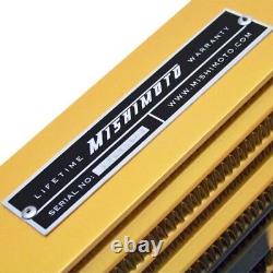 Mishimoto Mange Dors Course Édition Spéciale Intercooler M-Line Or