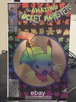 Monstres de Poche Incroyables Pikachu Foil Exclusif MegaCon Signé avec COA