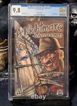 Nightmare On Elm Street Special #1 Platinum Foil Edition Cgc 9.8 Beauté