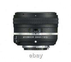 Nikon Mise Au Point Unique Objectif Af-s Nikkor 50 MM F / 1.8g (special Edition) Pleine Grandeur Co