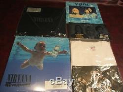 Nirvana Avec The Lights Out Rare Japan Edition Originale 3 Cds + DVD + T 10singles