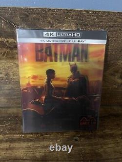 Nouveau Le Batman 4k Uhd Blu-ray Steelbook Single Lenticulo Lenti Sl Manta Lab
