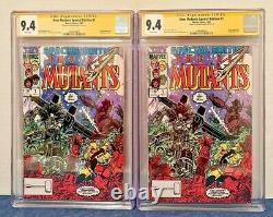 Nouveaux Mutants Édition Spéciale 1 Cgc 9.4 Wp Arthur Adams Série De Signature
