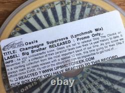 Oasis Champagne Supernova (lynch Mob Beats MIX 95) Ultra Rare CD Promo Du Royaume-uni