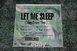 Pearl Jam Let Me Sleep Ltd Ed De 1500 Ten Club 1er Noël 7 Single 1991 Promo 45