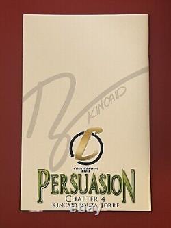 Persuasion numéro 4 Shikarii Ri Metal No Top signé Ryan Kincaid Kickstarter Rare Mignon