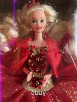 Poupée Barbie Édition Spéciale Joyeuses Fêtes 1993 NIB SCELLÉE ERREUR D'IMPRESSION