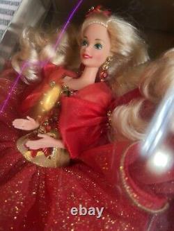 Poupée Barbie Édition Spéciale Joyeuses Fêtes 1993 NIB SCELLÉE ERREUR D'IMPRESSION