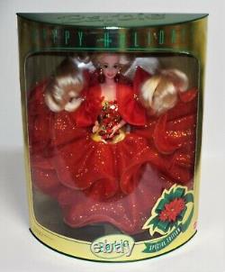 Poupée Barbie Édition Spéciale Joyeuses Fêtes de Noël 10824 Mattel 1993
