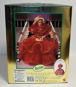Poupée Barbie Édition Spéciale Joyeuses Fêtes de Noël 10824 Mattel 1993