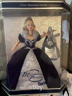 Poupée Barbie Édition Spéciale Millenniun Princesse 2000 avec souvenir du Millenium