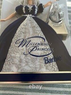 Poupée Barbie Princesse du Millénaire 2000 Édition Spéciale avec souvenir NIB SCELLÉE