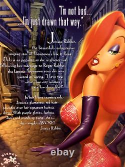Poupée d'édition spéciale Jessica Rabbit de 1999 de Disney Mattel, dans sa boîte d'origine NIB.