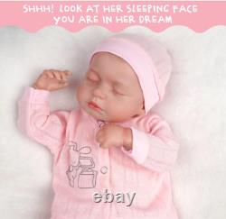 Poupées bébés réalistes ultra réalistes et authentiques en vinyle avec corps souple, nouveau-né.