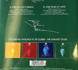 Queen John Deacon Répartissez Vos Ailes 7 Green Vinyl Limited 1000 En Main