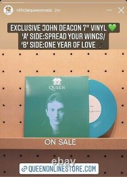 Queen Spread Your Wings Ltd Editon 7 Single 1000 Worldwide John Deacon Carnaby