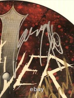 Rare Autographed Slayer When the Stillness Comes Picture Disk 7 RSD Signed<br/> 

 <br/>

 	Rareté signée Autographed Slayer When the Stillness Comes Picture Disk 7 RSD Signed