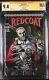 Redcoat #1 Convention Exclusive Foil Variant Cgc Ss 9.4 Signé Par Geoff Johns