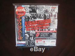 Rolling Stones Collection Singles Japon Rare Replica Obi Coffret CD Avec Des Autocollants