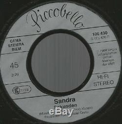Sandra Japon Ist Weit (big In Japan) Mega Rare 7 Secondes Lp 45 Italo Disco
