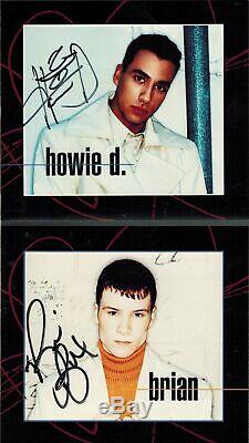 Signé Backstreet Boys Cartes Postales De Quit Playing Games CD 1997